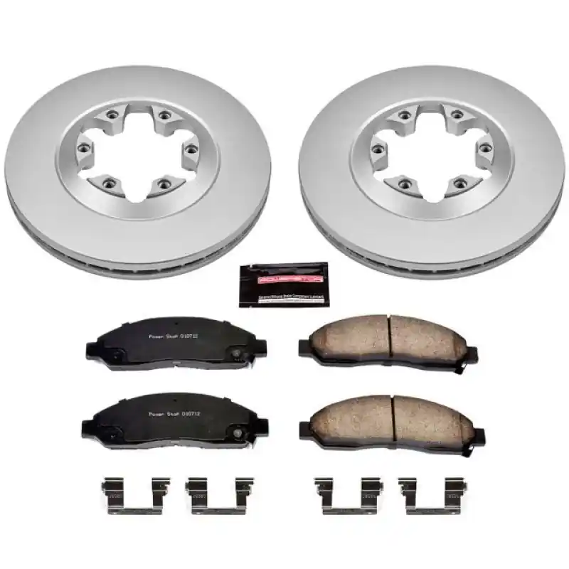 Price Cut Power Stop 04-08 Chevrolet Colorado Front Z17 Evolution Geomet Coated Brake Kit
