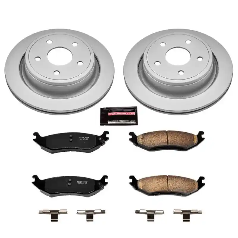 Power Stop 07-09 Chrysler Aspen Rear Z17 Evolution Geomet Coated Brake Kit Bulk Order