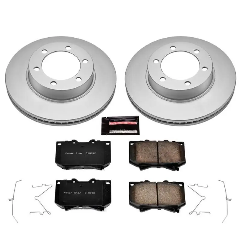 Power Stop 01-02 Toyota Sequoia Front Z17 Evolution Geomet Coated Brake Kit Place Order