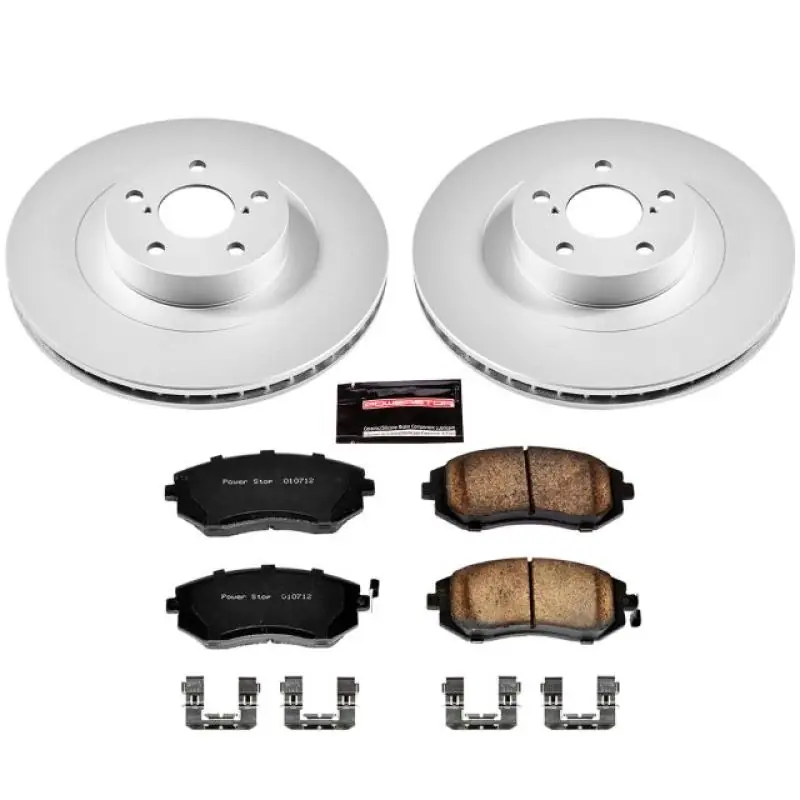 Power Stop 05-06 Saab 9-2X Front Z17 Evolution Geomet Coated Brake Kit Special Discount
