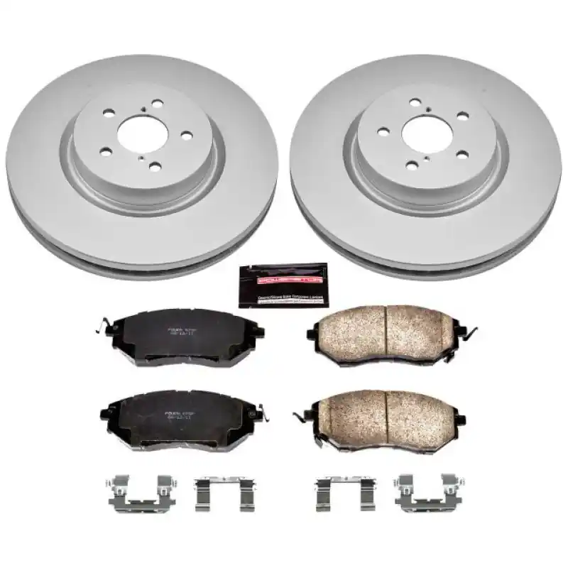 Power Stop 14-18 Subaru Forester Front Z17 Evolution Geomet Coated Brake Kit Popular