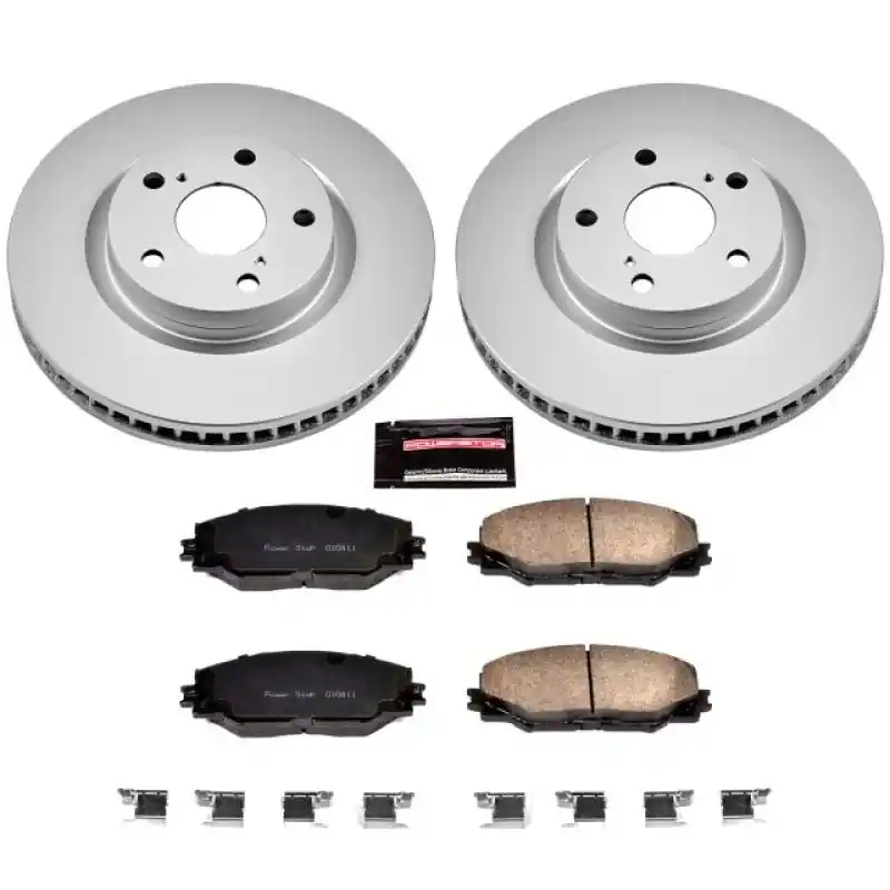 Power Stop 09-10 Pontiac Vibe Front Z17 Evolution Geomet Coated Brake Kit Markdown