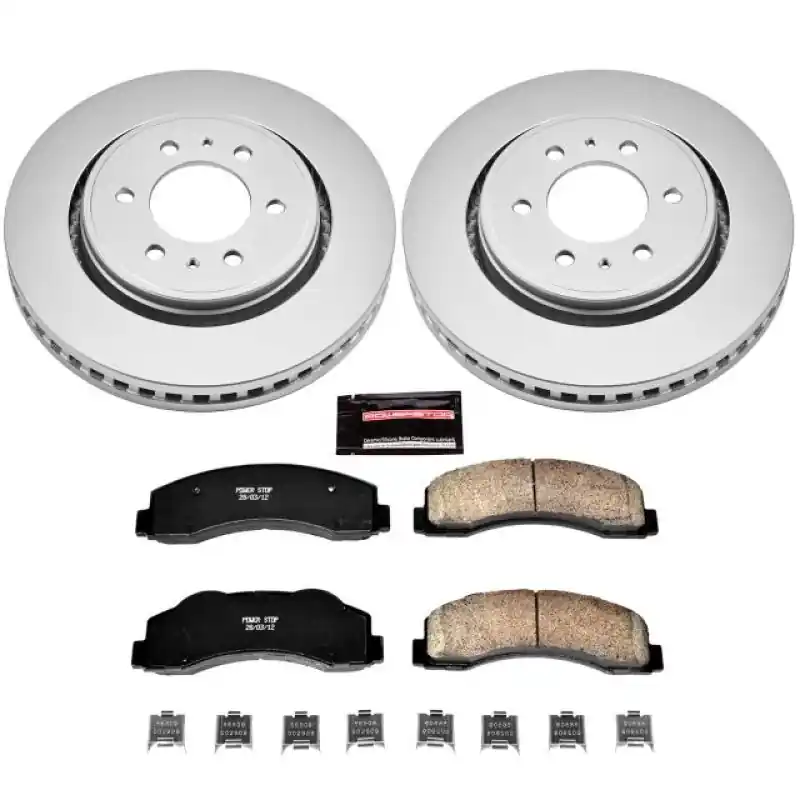 Power Stop 10-18 Ford Expedition Front Z17 Evolution Geomet Coated Brake Kit Popular