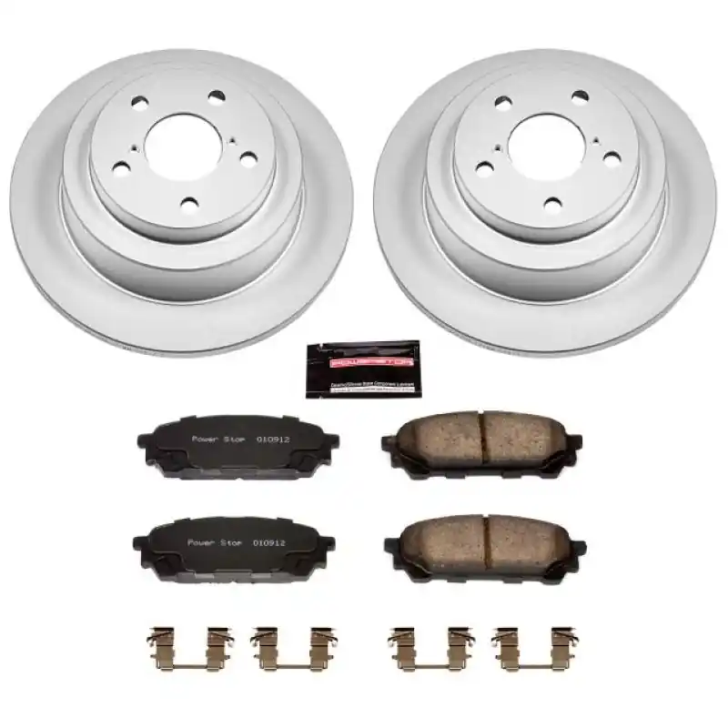 Professional Grade Power Stop 05-06 Saab 9-2X Rear Z17 Evolution Geomet Coated Brake Kit