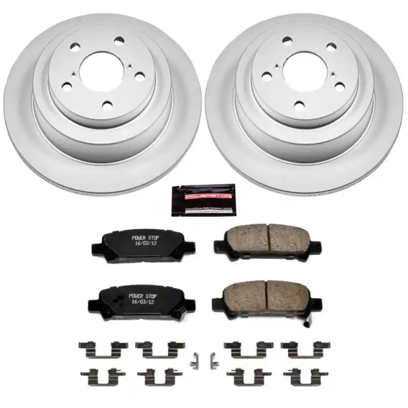 Hot Picks Power Stop 98-03 Subaru Forester Rear Z17 Evolution Geomet Coated Brake Kit