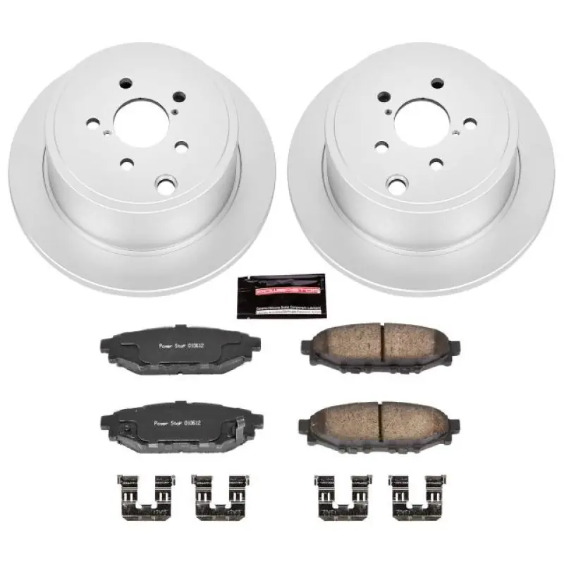 Direct From Factory Power Stop 13-16 Subaru BRZ Rear Z17 Evolution Geomet Coated Brake Kit