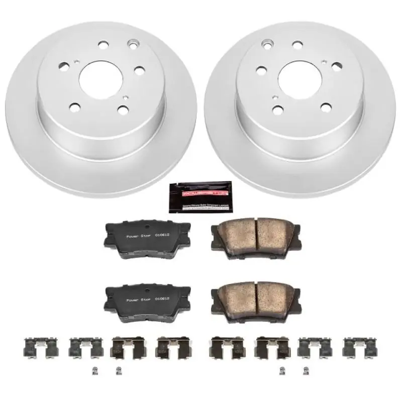 Best Seller Power Stop 10-12 Lexus HS250h Rear Z17 Evolution Geomet Coated Brake Kit
