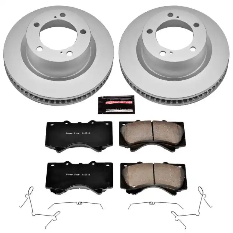 Genuine Power Stop 08-11 Lexus LX570 Front Z17 Evolution Geomet Coated Brake Kit