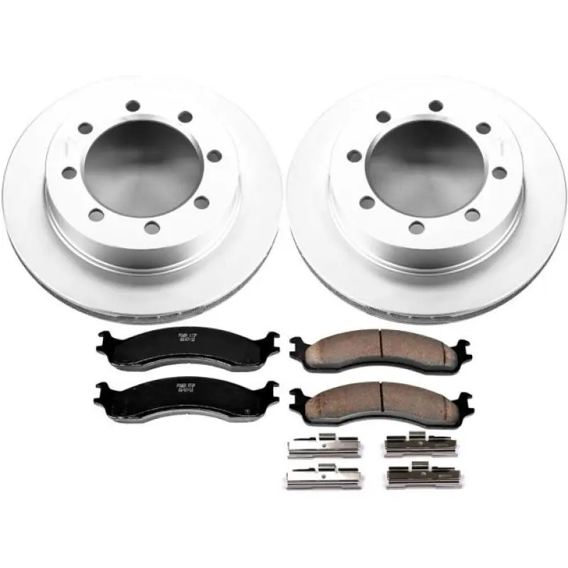 Power Stop 95-99 Ford F-250 Front Z17 Evolution Geomet Coated Brake Kit Get Yours