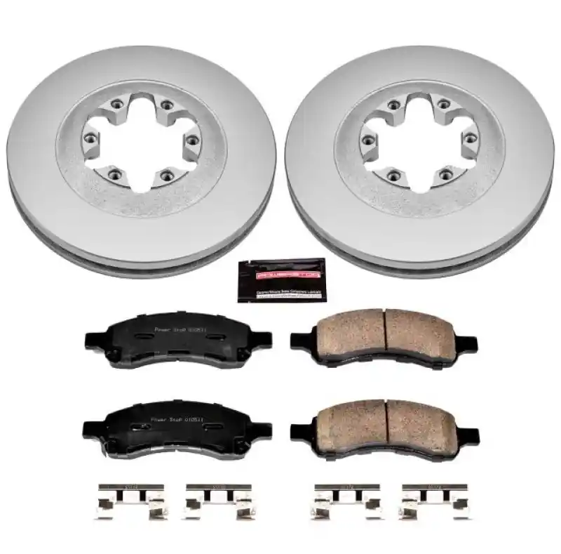 Exclusive Power Stop 09-12 Chevrolet Colorado Front Z17 Evolution Geomet Coated Brake Kit