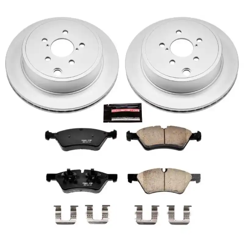 Express Delivery Power Stop 13-16 Scion FR-S Rear Z17 Evolution Geomet Coated Brake Kit