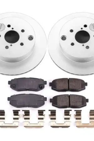 Warranty Included Power Stop 14-18 Subaru Forester Rear Z17 Evolution Geomet Coated Brake Kit