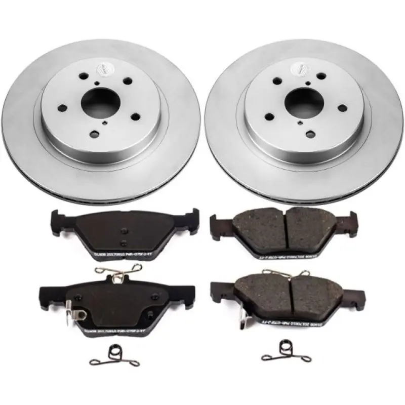 Time-Limited Power Stop 15-18 Subaru Legacy Rear Z17 Evolution Geomet Coated Brake Kit