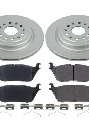 Viral Power Stop 2019 Ram 1500 Rear Z17 Evolution Geomet Coated Brake Kit