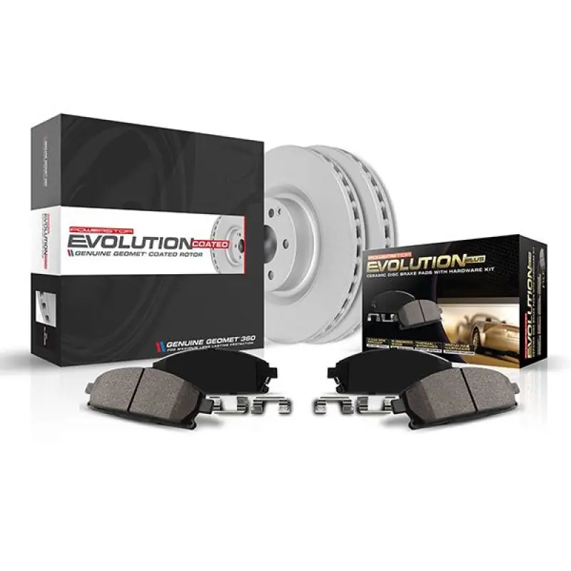 Weekend Sale Power Stop 19-21 Subaru Forester Front Z17 Coated Brake Kit