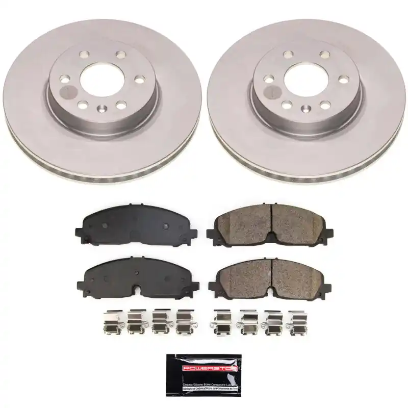 Latest Power Stop 21-22 Chevrolet Colorado Front Z17 Coated Brake Kit