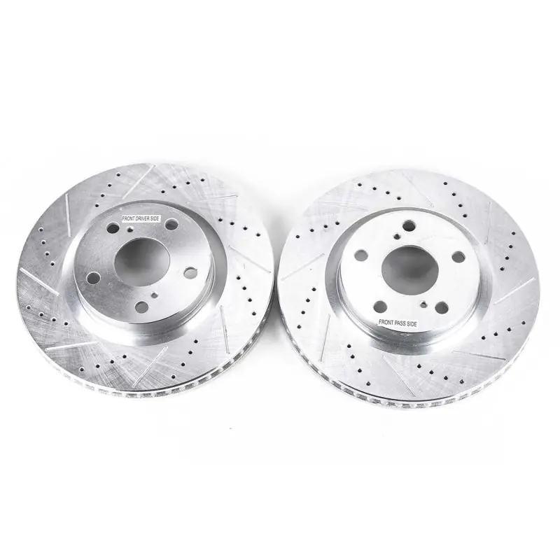 Hot Deal Power Stop 13-18 Lexus ES300h Front Evolution Drilled & Slotted Rotors - Pair