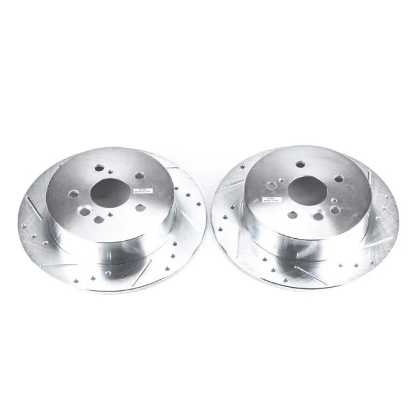 Power Stop 04-05 Toyota RAV4 Rear Evolution Drilled & Slotted Rotors - Pair Wholesale