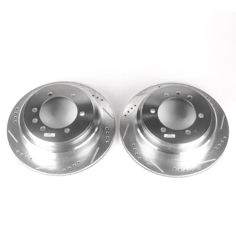 Power Stop 06-09 Nissan Patrol (Middle East Market) Front/Rear Drilled & Slotted Rotor (Pair) Modern