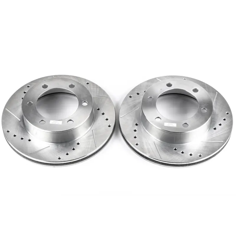 Power Stop 96-02 Toyota 4Runner Front Evolution Drilled & Slotted Rotors - Pair No Minimum Order