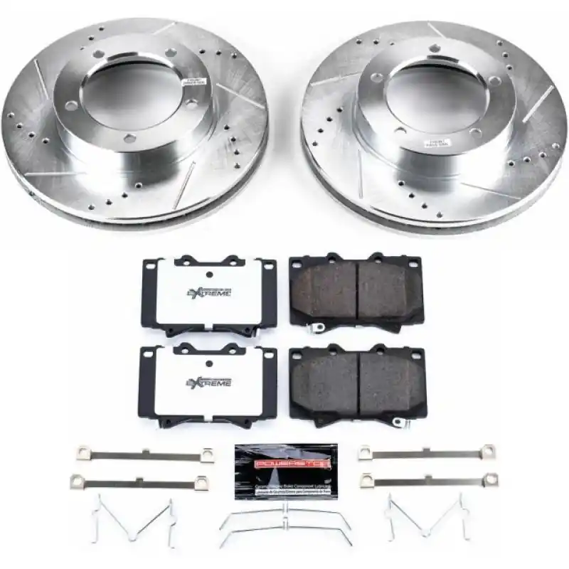 Power Stop 98-07 Lexus LX470 Front Z36 Truck & Tow Brake Kit Exclusive