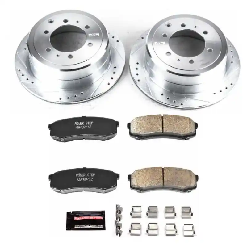Free Shipping Power Stop 96-97 Lexus LX450 Rear Z23 Evolution Sport Brake Kit