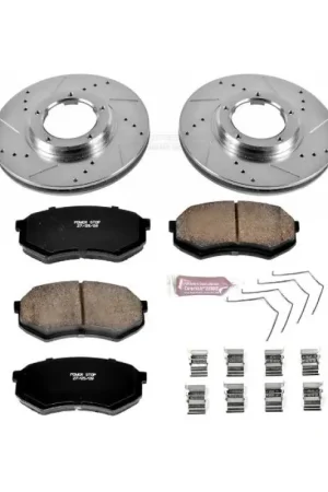 Top Pick Power Stop 95-04 Toyota Tacoma Front Z23 Evolution Sport Brake Kit