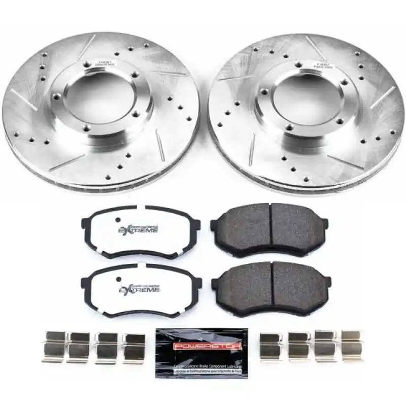 Power Stop 95-04 Toyota Tacoma Front Z36 Truck & Tow Brake Kit Best Seller