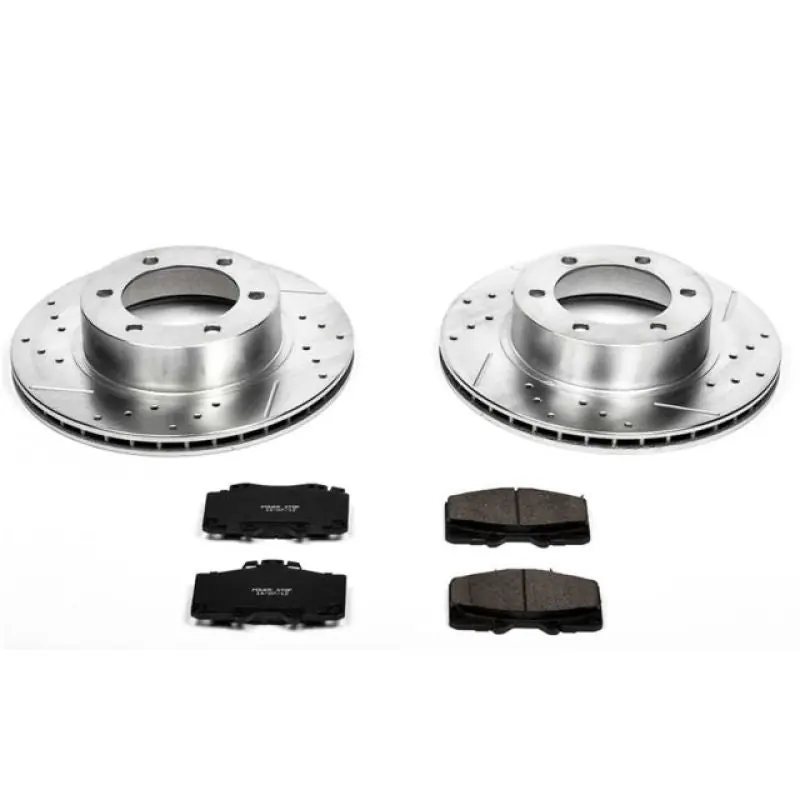 Power Stop 95-02 Toyota 4Runner Front Z23 Evolution Sport Brake Kit Trusted Brand