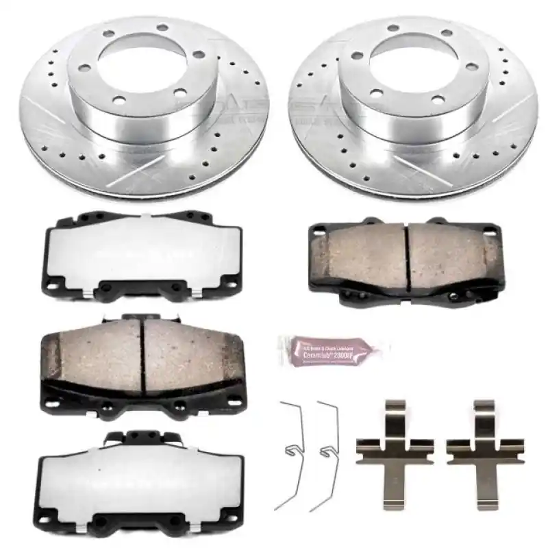 Brand New Power Stop 95-02 Toyota 4Runner Front Z36 Truck & Tow Brake Kit