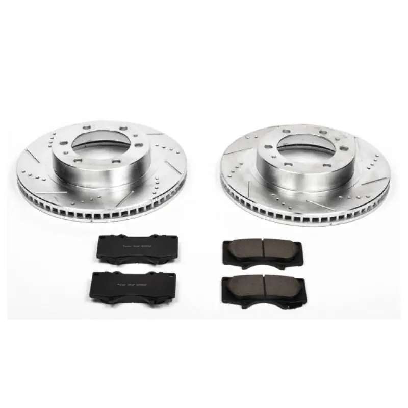 Fan Favorite Power Stop 03-09 Toyota 4Runner Front Z23 Evolution Sport Brake Kit