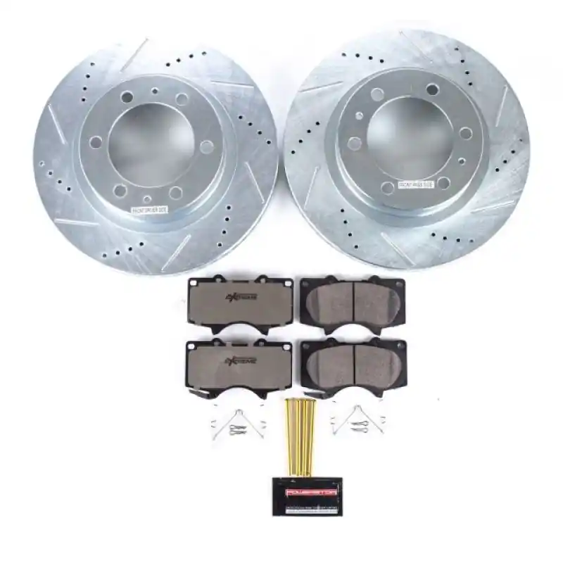Power Stop 03-09 Toyota 4Runner Front Z36 Truck & Tow Brake Kit Must Have