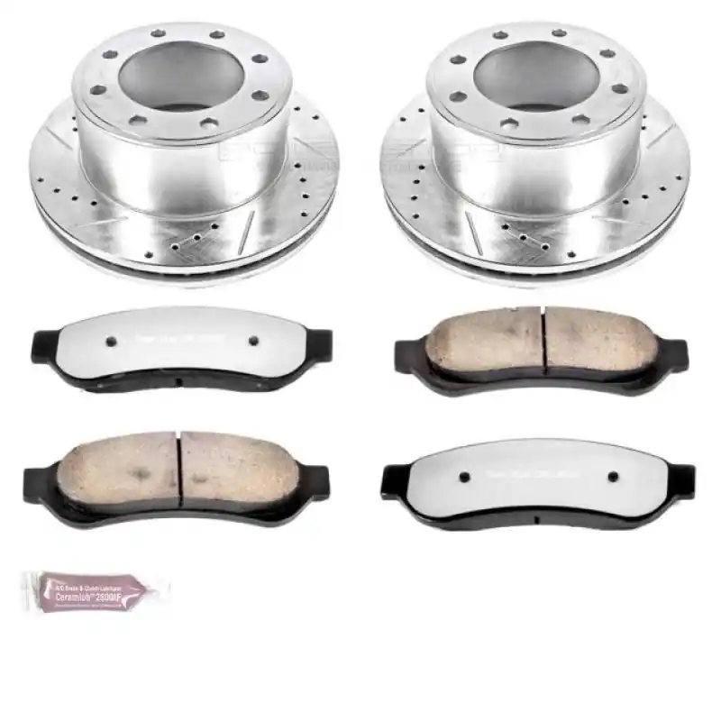 Power Stop 07-10 Ford F-250 Super Duty Rear Z36 Truck & Tow Brake Kit Special Offer
