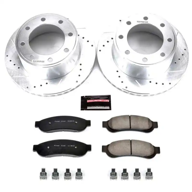 Power Stop 05-07 Ford F-250 Super Duty Rear Z23 Evolution Sport Brake Kit Buy Direct