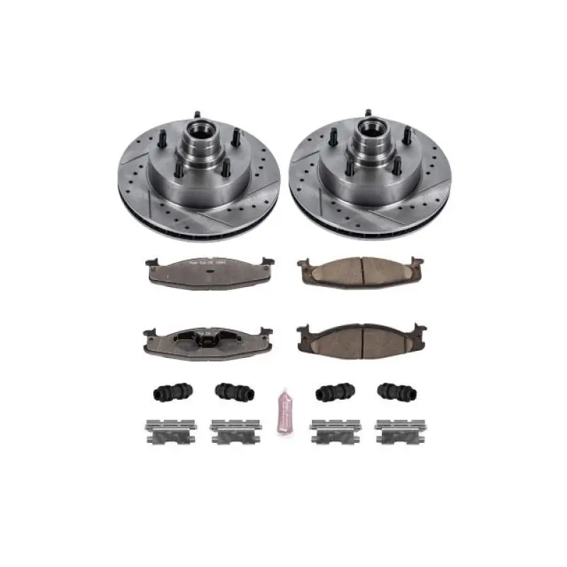Editor’s Pick Power Stop 94-01 Ford E-150 Front Z36 Truck & Tow Brake Kit