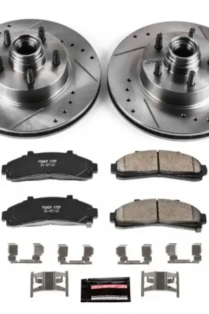 Authentic Power Stop 95-01 Ford Explorer Front Z23 Evolution Sport Brake Kit