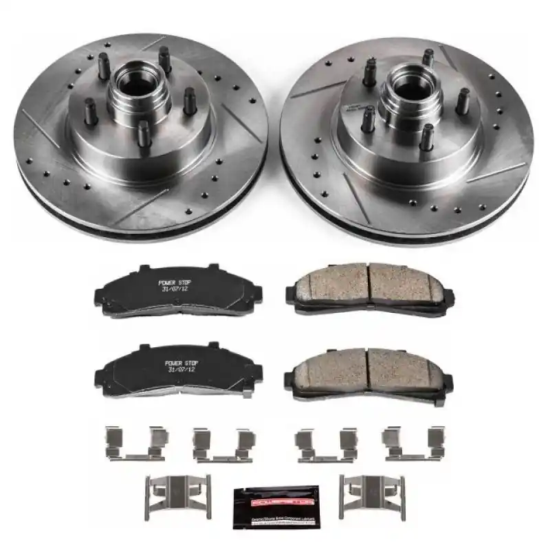 Authentic Power Stop 95-01 Ford Explorer Front Z23 Evolution Sport Brake Kit