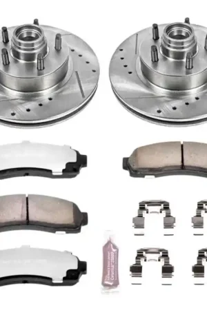 Worldwide Shipping Power Stop 03-09 Ford Ranger Front Z36 Truck & Tow Brake Kit