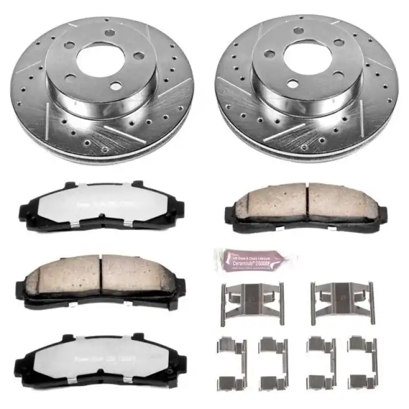 Fresh Stock Power Stop 95-01 Ford Explorer Front Z36 Truck & Tow Brake Kit