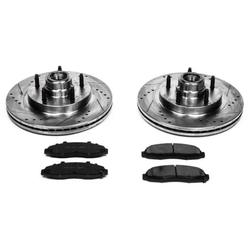 Top Rated Power Stop 97-00 Ford F-150 Front Z23 Evolution Sport Brake Kit