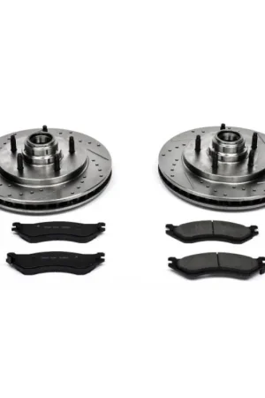 Warranty Included Power Stop 97-00 Ford Expedition Front Z23 Evolution Sport Brake Kit