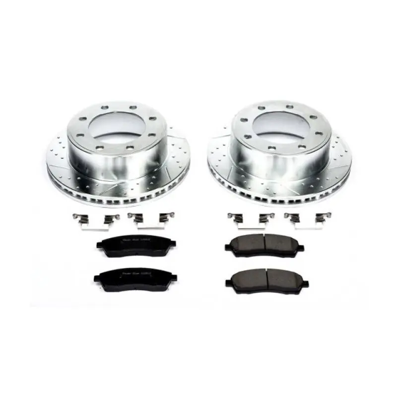 Discount Power Stop 00-05 Ford Excursion Rear Z23 Evolution Sport Brake Kit