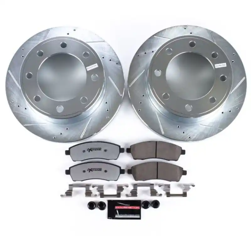 Power Stop 00-05 Ford Excursion Rear Z36 Truck & Tow Brake Kit Weekend Sale