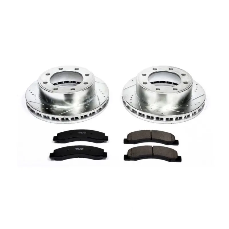 Viral Power Stop 00-05 Ford Excursion Front Z23 Evolution Sport Brake Kit
