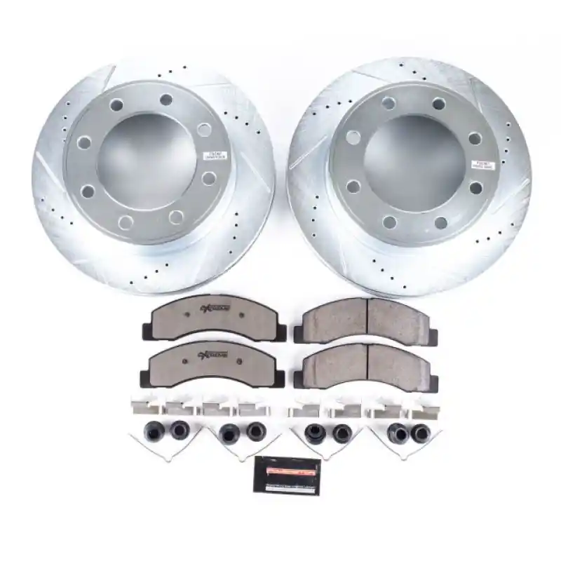 Power Stop 00-05 Ford Excursion Front Z36 Truck & Tow Brake Kit Crafted
