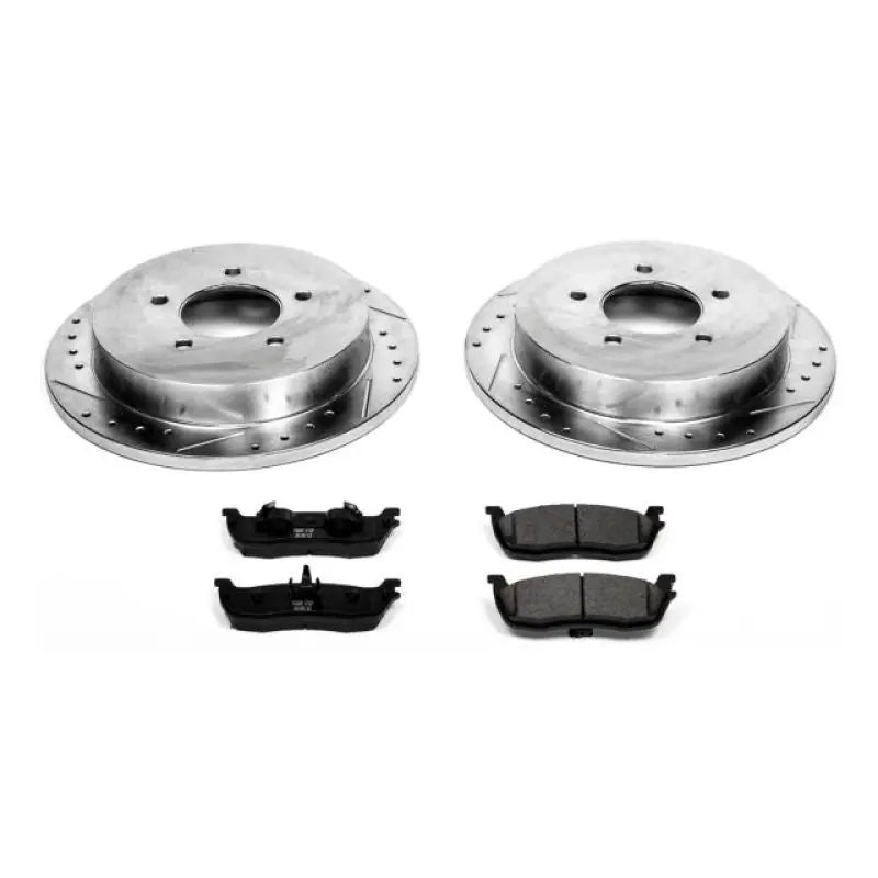 Power Stop 00-02 Ford Expedition Rear Z23 Evolution Sport Brake Kit New Release
