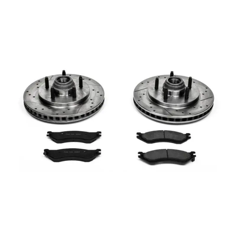 Exclusive Offer Power Stop 00-02 Ford Expedition Front Z23 Evolution Sport Brake Kit