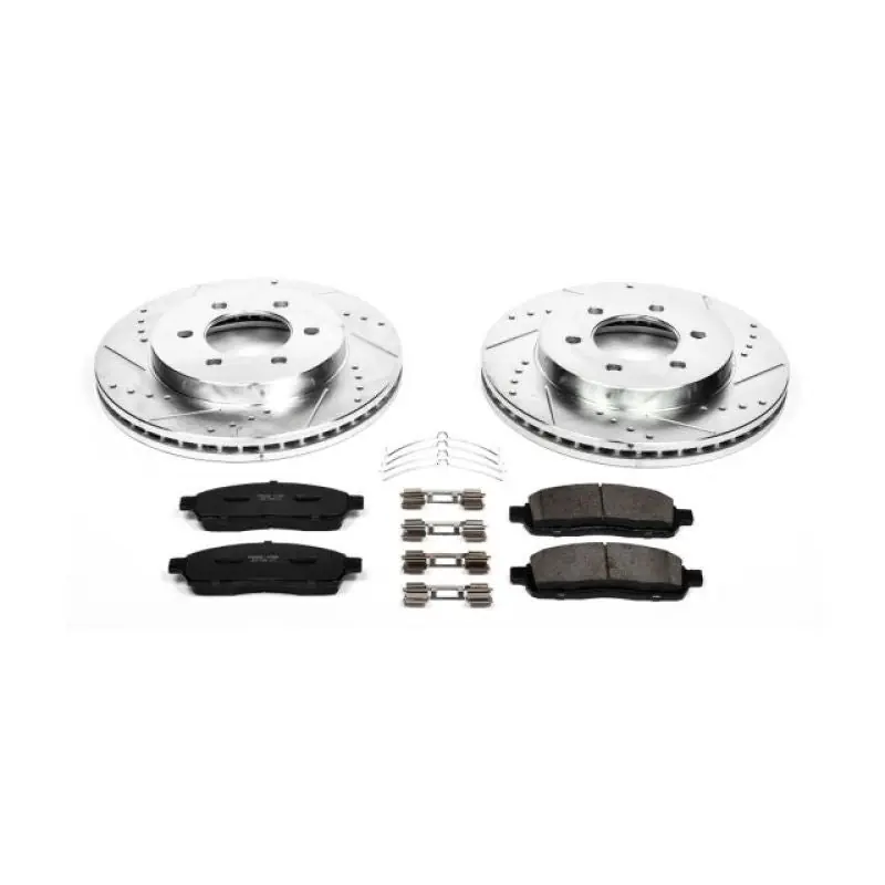 Power Stop 04-08 Ford F-150 Front Z23 Evolution Sport Brake Kit Editor’s Pick