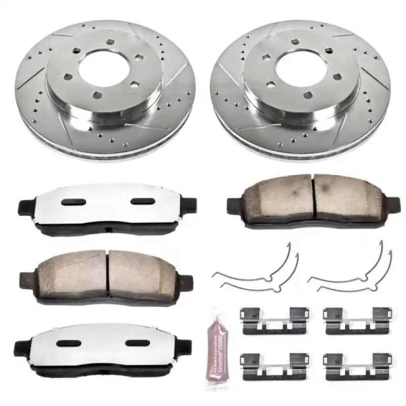 Power Stop 04-08 Ford F-150 Front Z36 Truck & Tow Brake Kit Instant Buy