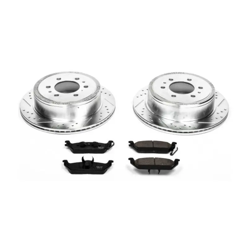 Top Pick Power Stop 04-11 Ford F-150 Rear Z23 Evolution Sport Brake Kit